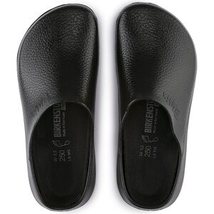 Birkenstock- Super-Birki Polyurethane- Black- Size 7-7.5- Lightly Worn